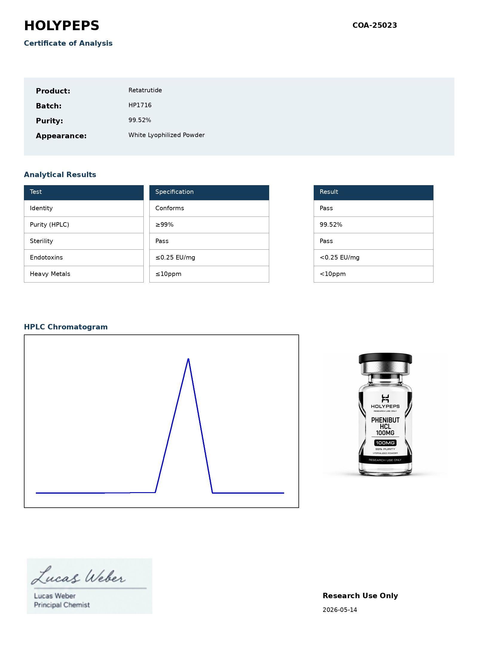 Retatrutide 100MG - Advanced Metabolic Enhancement
